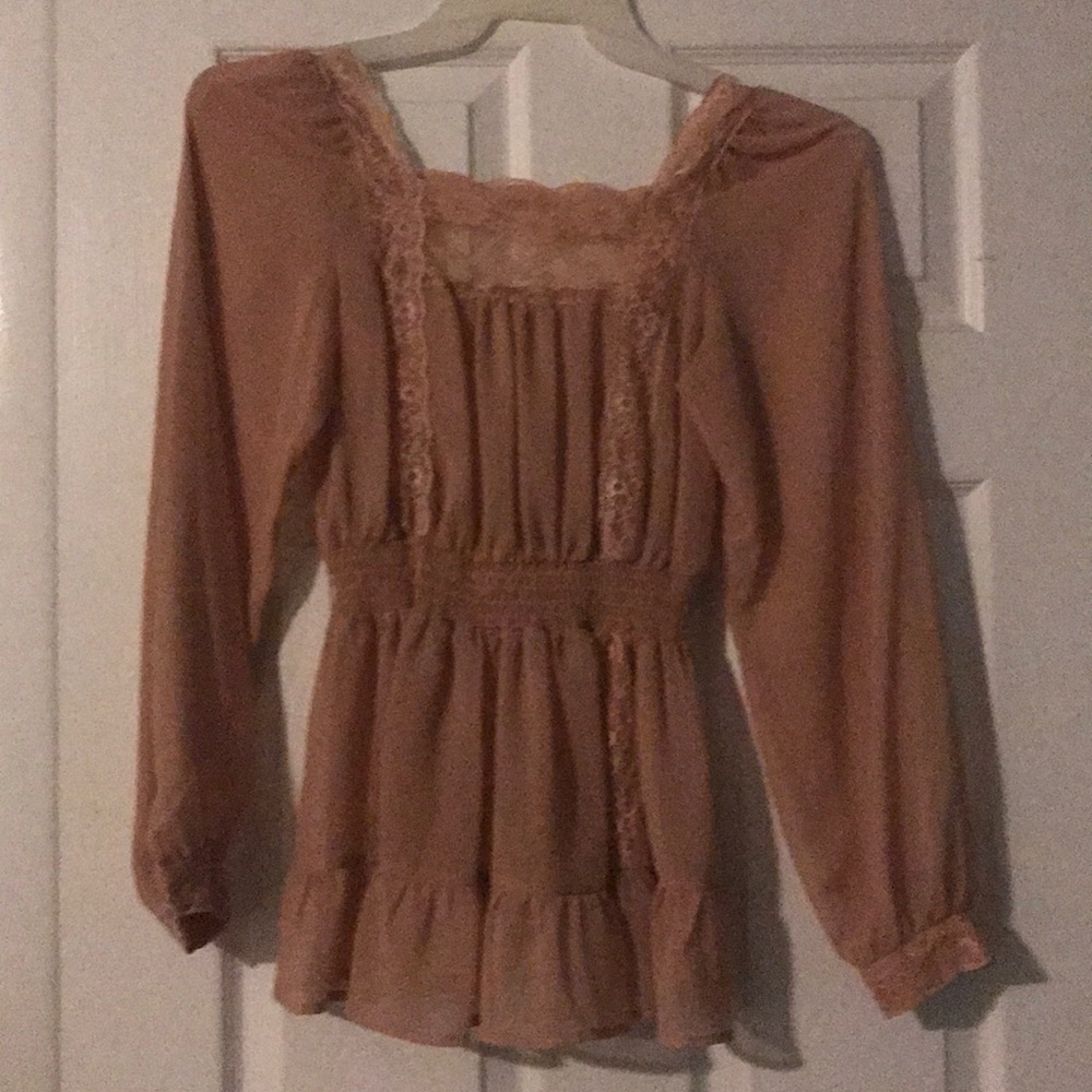 Candies Light Blush Long Sleeve